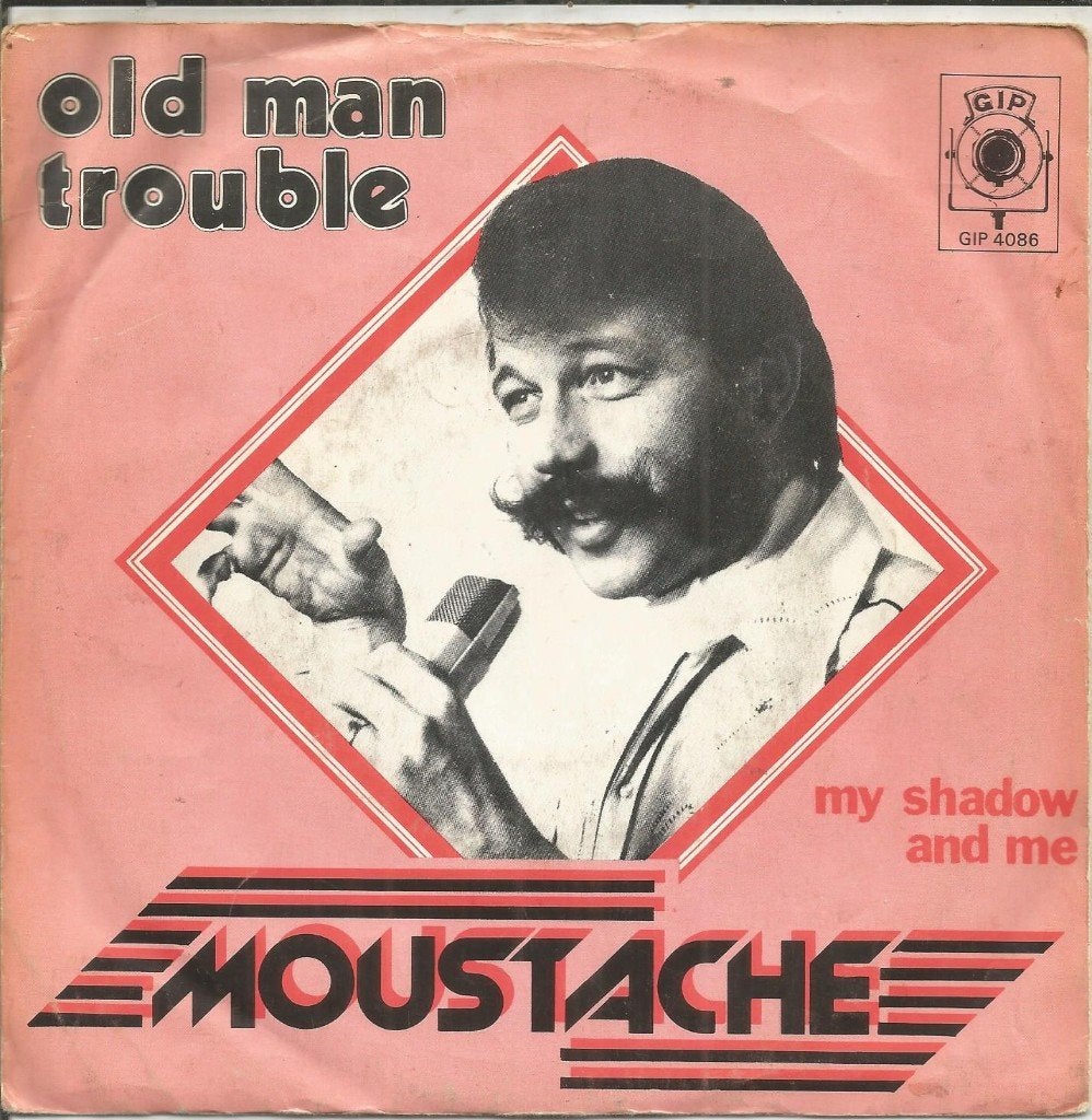 Moustache – Old Man Trouble (1979), Fotohoes, 7 inch, Ophalen of Verzenden, Zo goed als nieuw