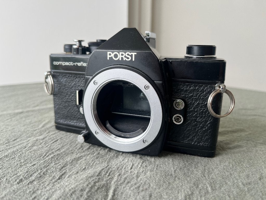 Porst compact-reflex (Cosina CSM) 35mm SLR camera, Ophalen of Verzenden, Gebruikt, Spiegelreflex, Overige Merken