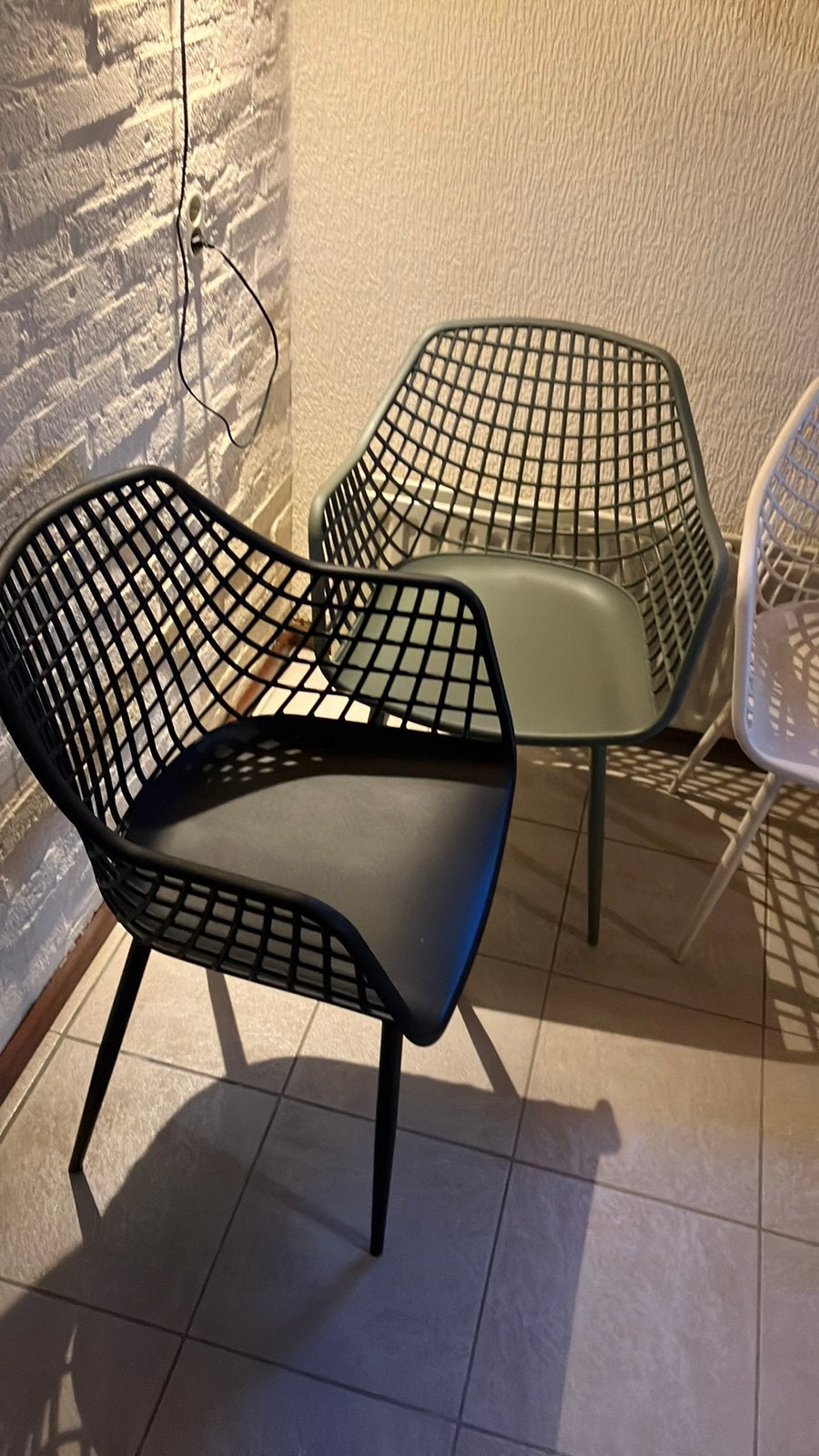 Stoelen tuinstoelen eetkamerstoelen kuipstoelen, Ophalen, Zo goed als nieuw, Kunststof