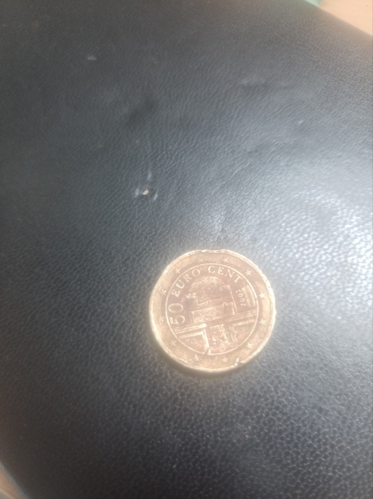 Zeldzame 50 euro cent verkeerd gedrukt, Postzegels en Munten, Munten | Europa | Euromunten, Ophalen of Verzenden, 50 cent