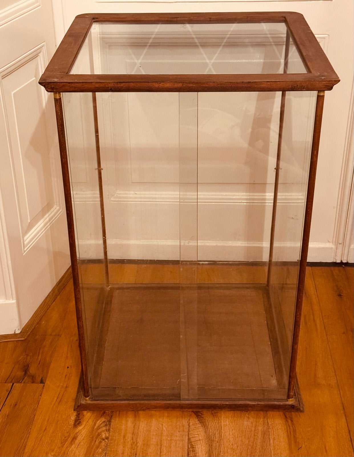 Antieke Glazen museum Vitrine begin 20e eeuw, Ophalen