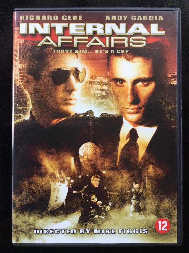 Internal Affairs dvd, Vanaf 12 jaar, Ophalen of Verzenden, Zo goed als nieuw, Overige genres