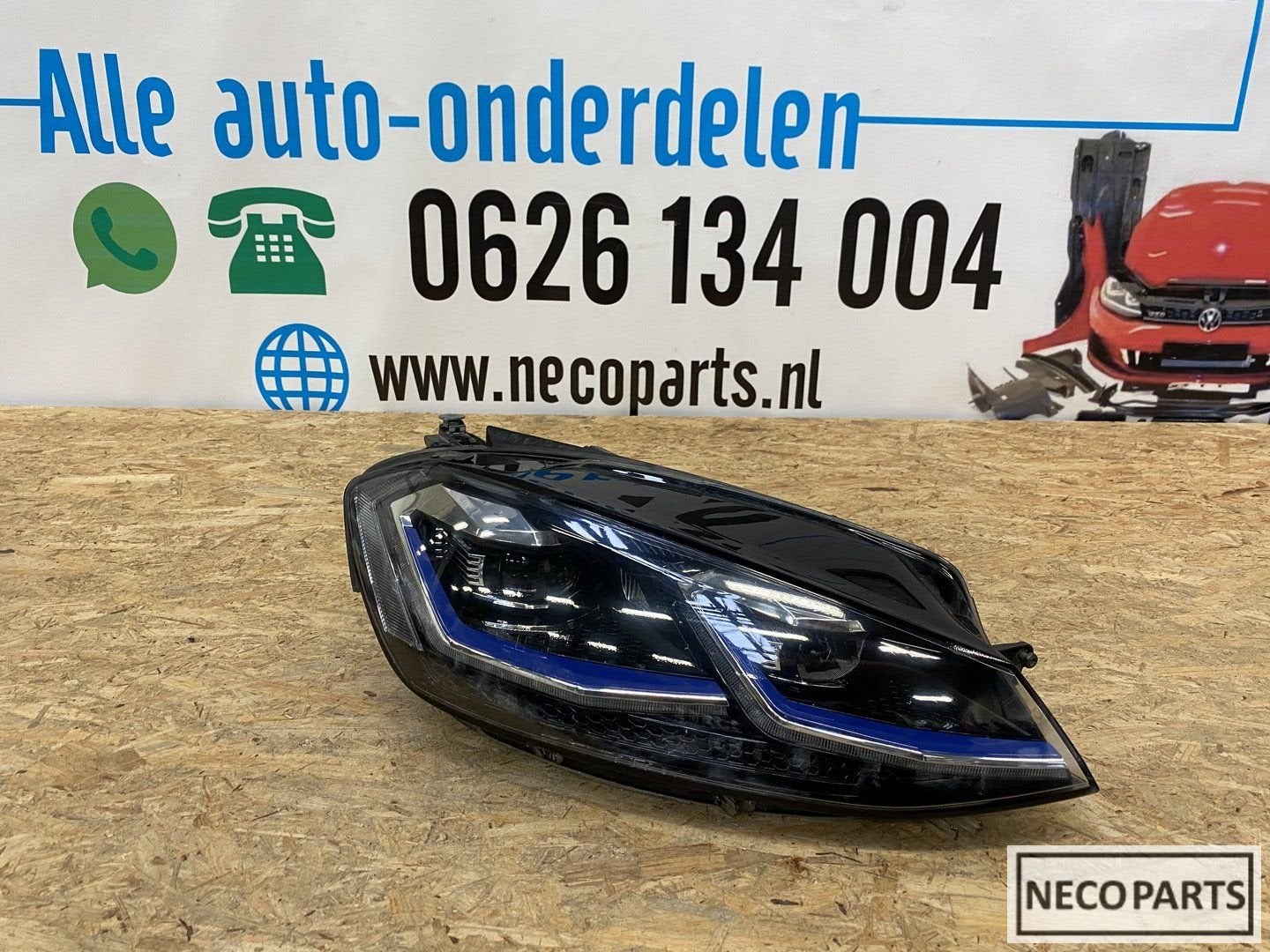 Vw golf 7 facelift GTE vol led koplamp 5G1941036B origineel, Gebruikt, -, Volkswagen, -