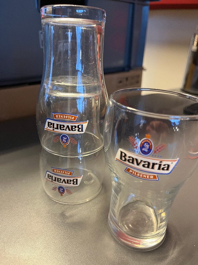 Bierglazen Bavaria 50 Stuks, Verzamelen, Ophalen, Zo goed als nieuw, Bierglas
