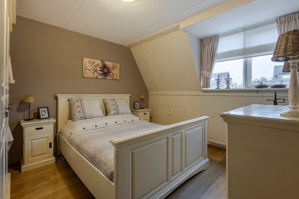 Compleet tweepersoons bedmeubelement, incl. boxpring matras, Ophalen, 210 cm, Tweepersoons, Landelijk