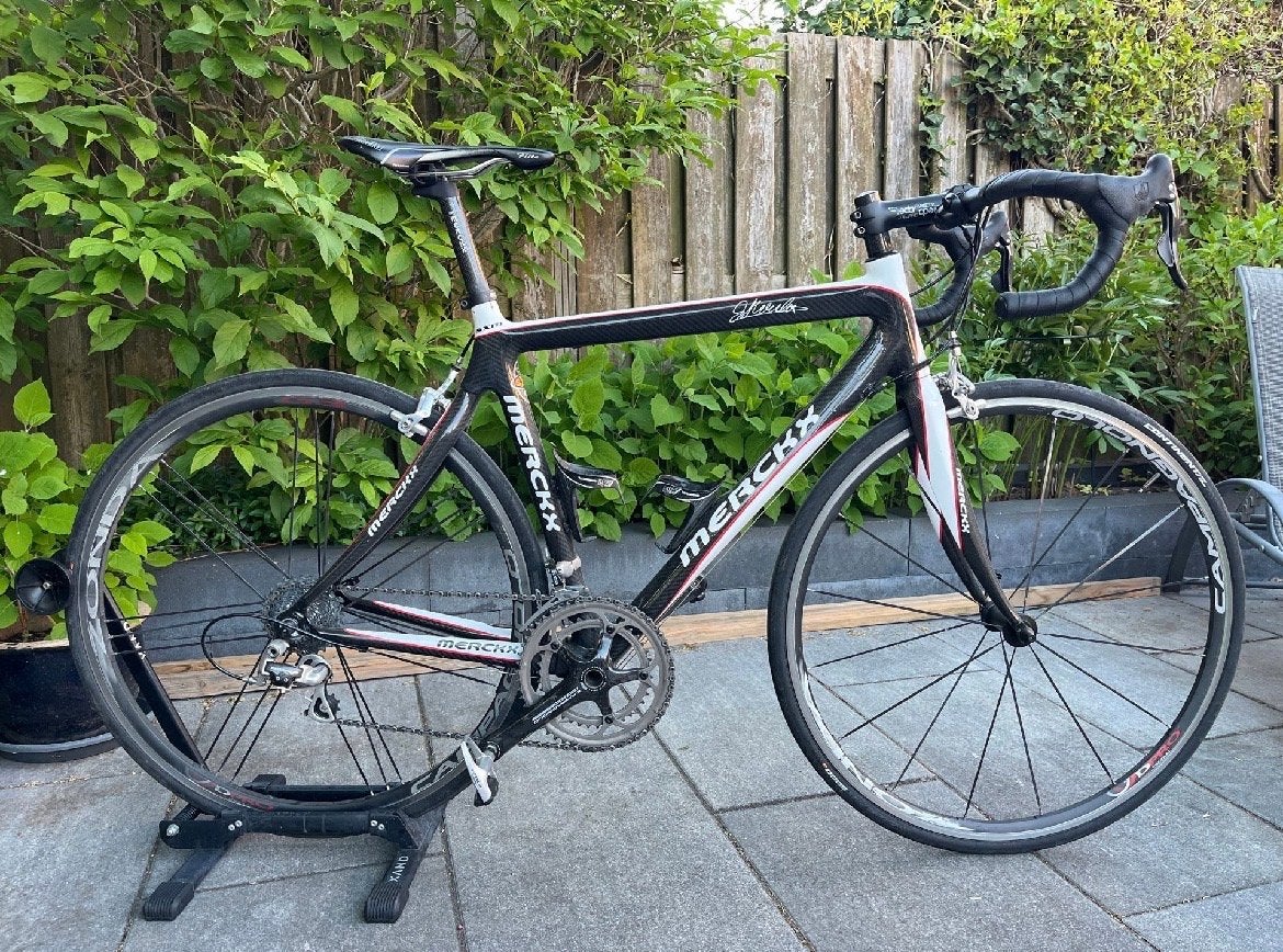 Merckx racefiets - Carbon frame - Goede staat, 28 inch, Gebruikt, Carbon, Meer dan 20 versnellingen
