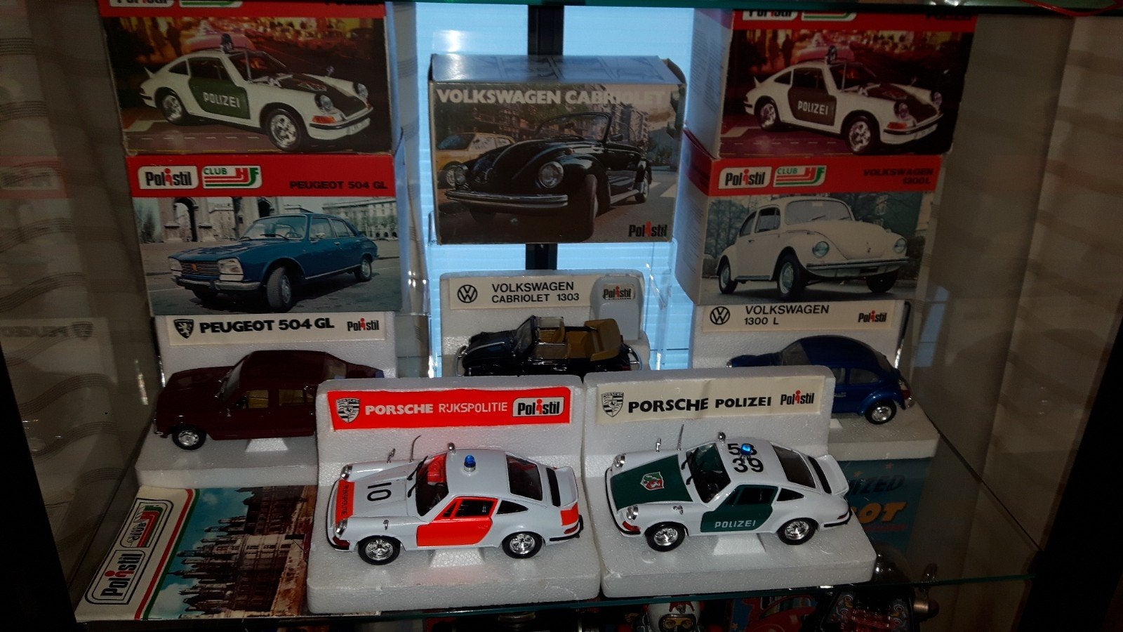 polistil auto's 5 stuks, Antiek en Kunst, Ophalen of Verzenden