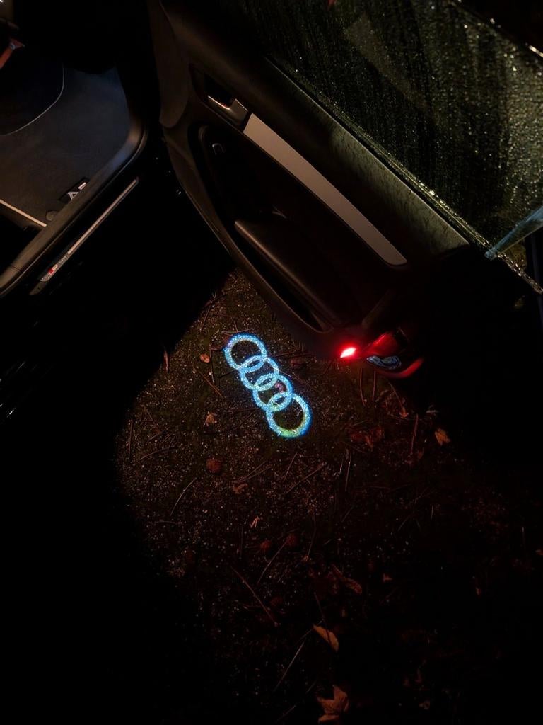 Audi logo led instapverlichting nieuw, Ophalen of Verzenden