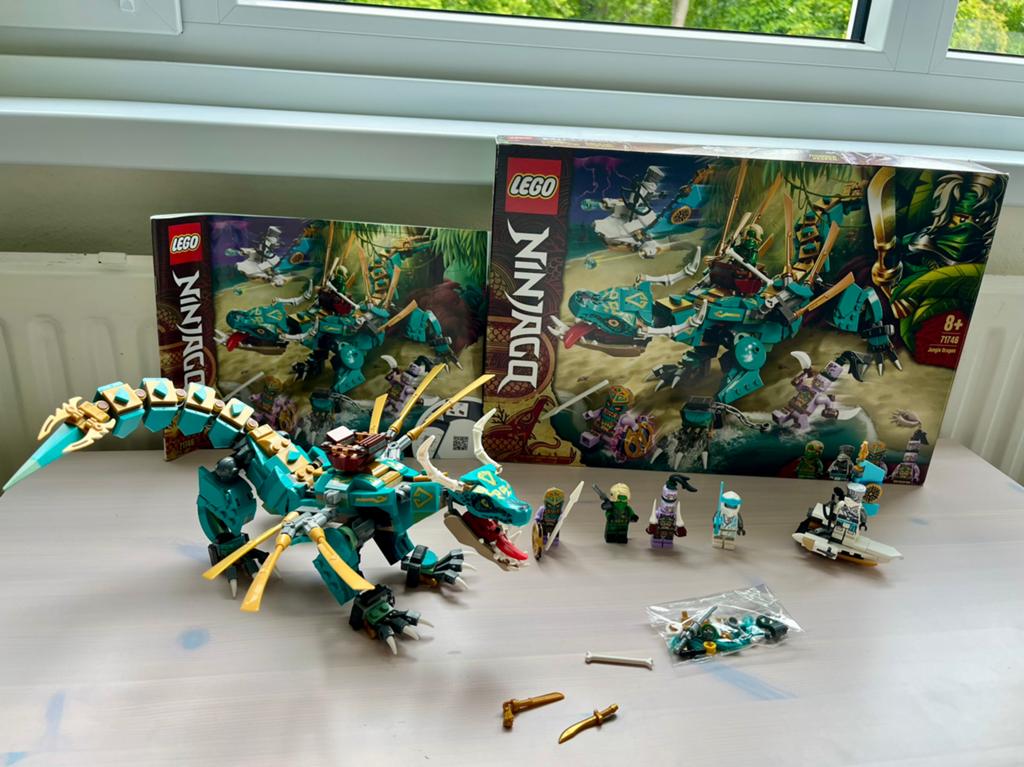 Lego Ninjago 71746 Jungle Draak - Zo goed als nieuw, Kinderen en Baby's, Speelgoed | Duplo en Lego, Lego, Ophalen of Verzenden