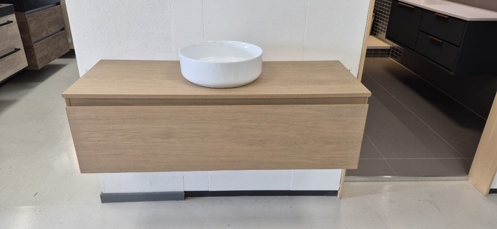 Riverdale onderkast 120 cm houtfineer met afdekblad sale!, Ophalen, 100 tot 150 cm, Nieuw, Minder dan 100 cm