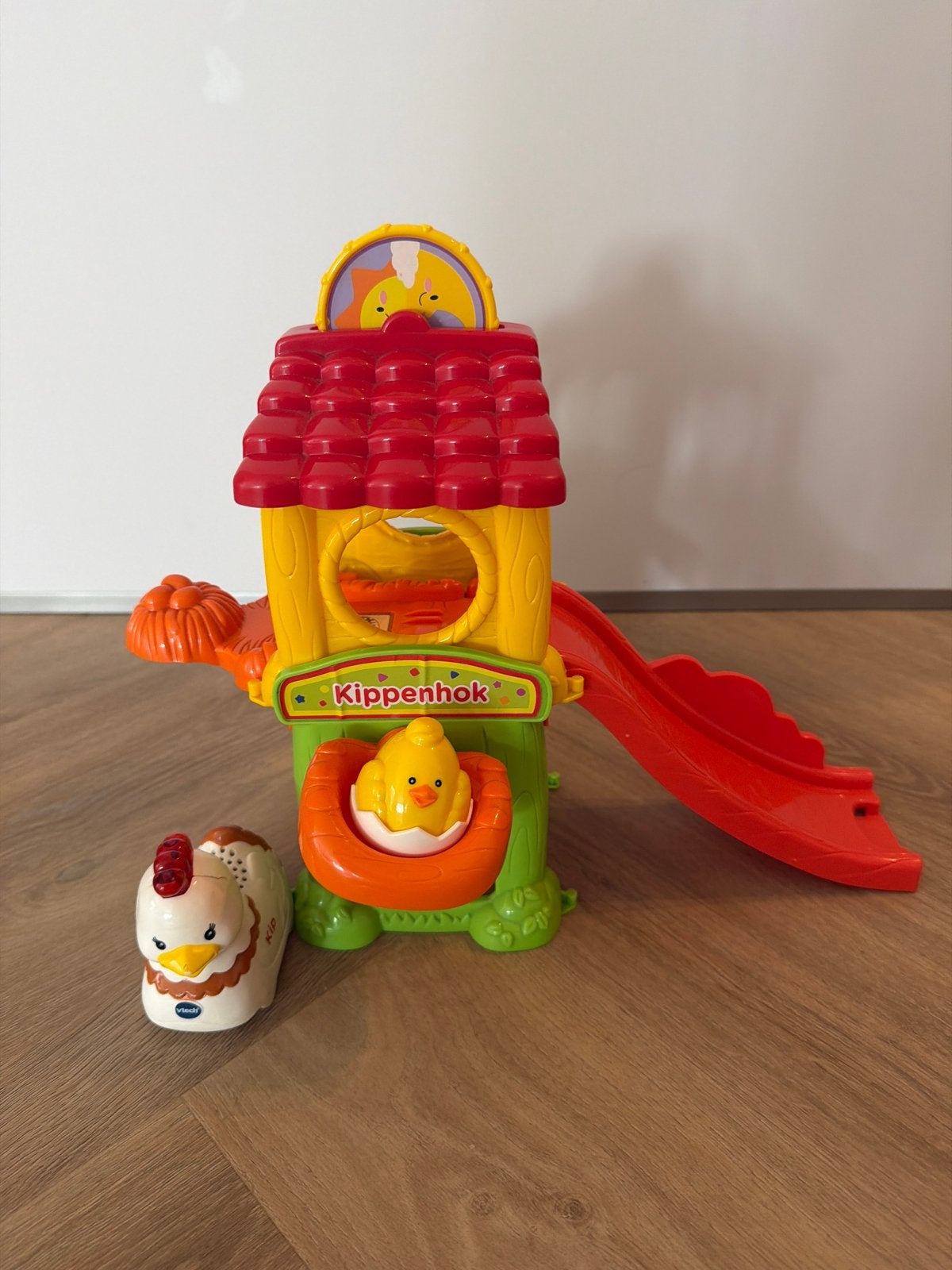 VTech Kippenhok met kip en kuiken, Ophalen of Verzenden, Gebruikt, Overige typen, Met geluid