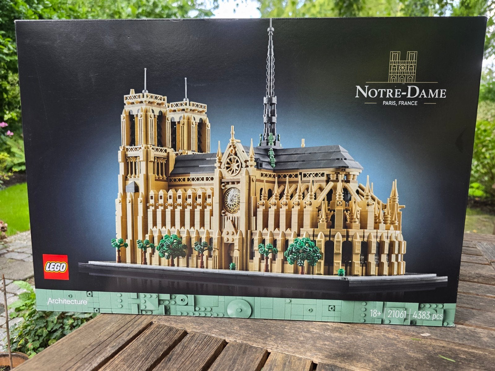 LEGO Architecture Notre Dame de Paris 21061, Ophalen, Zo goed als nieuw, Overige merken