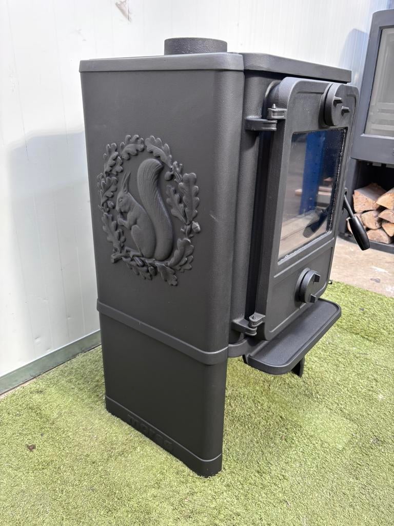 Morso 1442 houtkachel NIEUWSTAAT terraskachel tuinkachel, Ophalen, Zo goed als nieuw