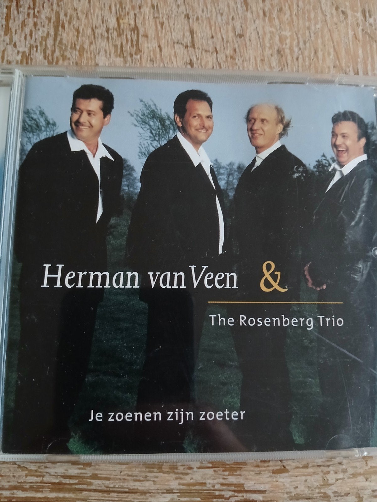 CD Herman van Veen & The Rosenberg Trio - Je Zoenen Zijn Zoe, Ophalen of Verzenden, Gebruikt, Levenslied of Smartlap