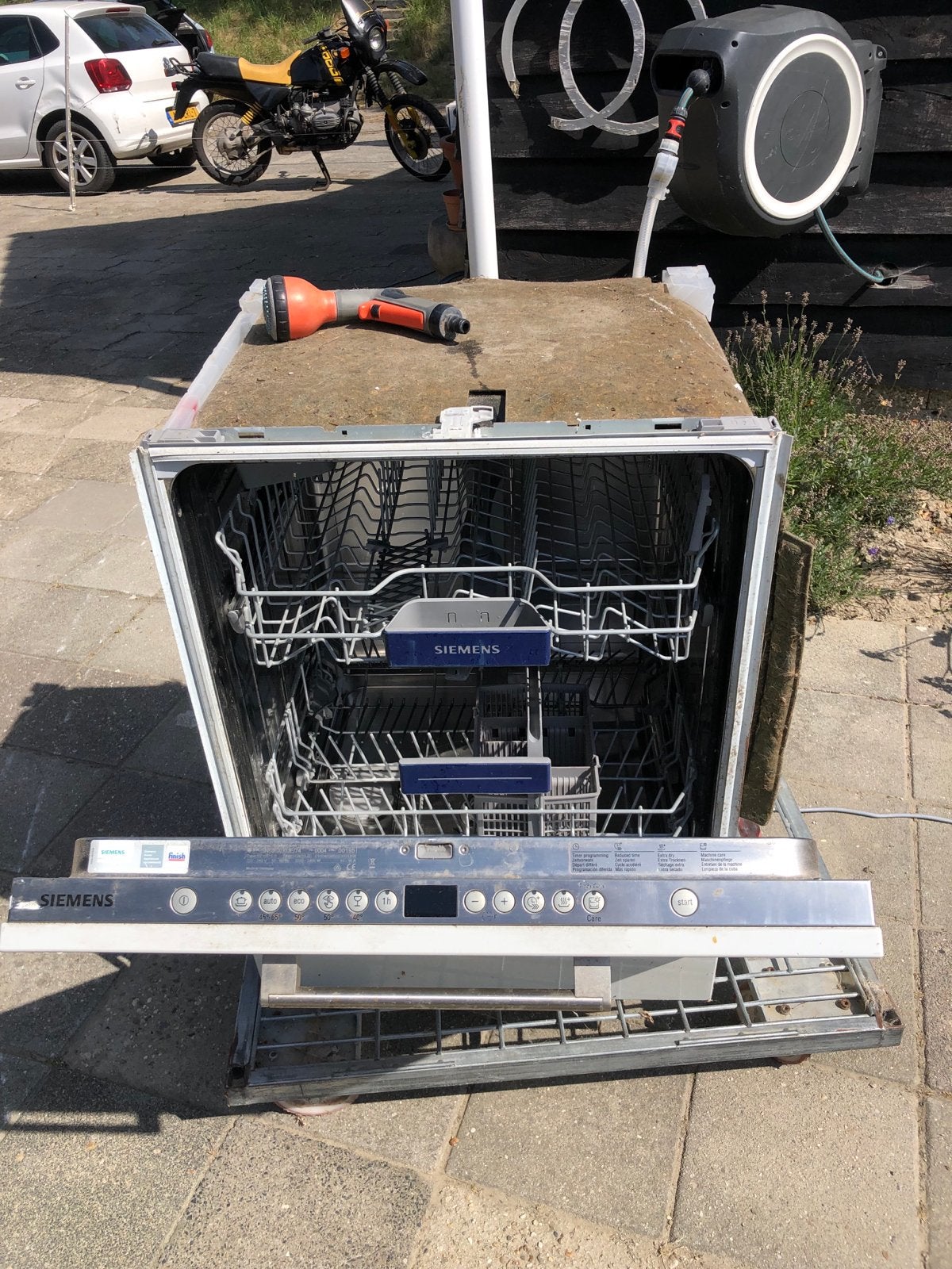 Siemens SN636X00JE Inbouw Vaatwasser - Defect, Witgoed en Apparatuur, Vaatwasmachines, Ophalen, Gebruikt, 60 cm of meer, Eco programma