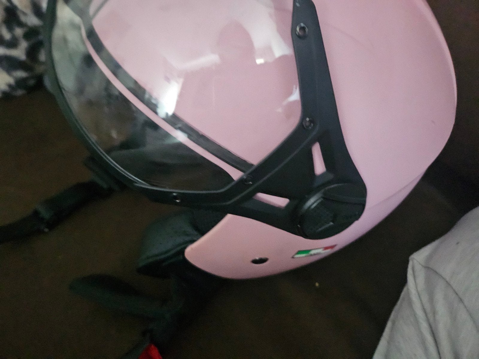 roze scooter helm M, Ophalen of Verzenden, Zo goed als nieuw
