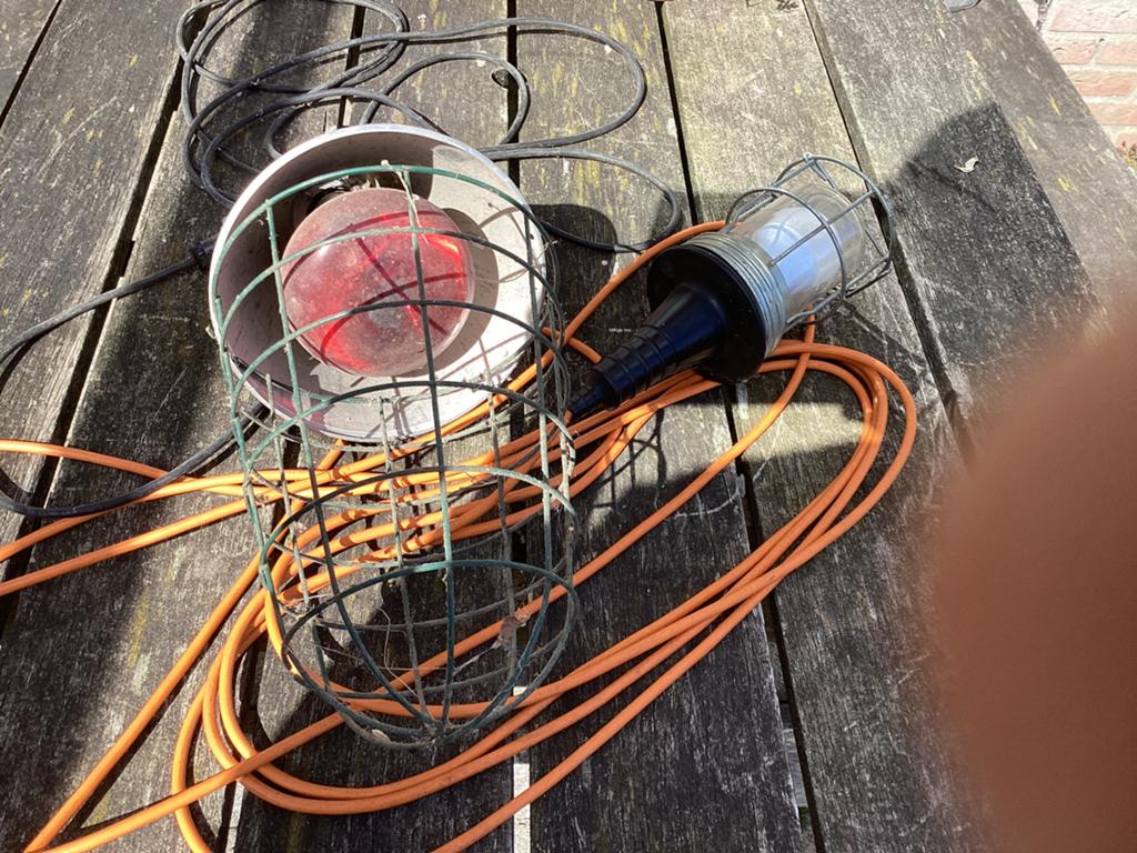 Warmte en looplamp, Huis en Inrichting, Ophalen of Verzenden