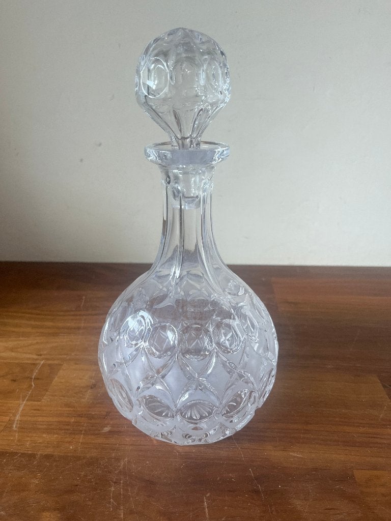 Vintage Nachtmann kristallen karaf – geslepen kristal, Ophalen of Verzenden