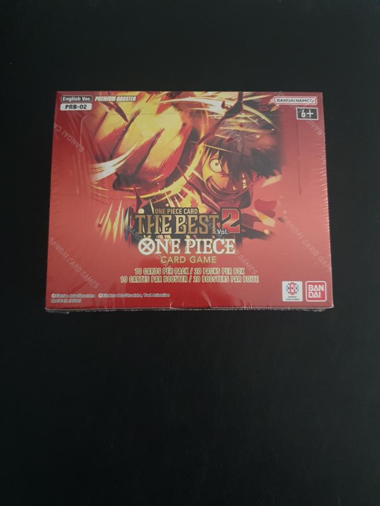 One Piece PRB02 The Best Vol.2 booster box sealed, Ophalen of Verzenden, Nieuw, Boosterbox, Foil