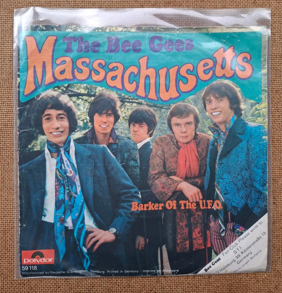BeeGees  - Massachusets - Single is TOP, Ophalen of Verzenden, Gebruikt, Pop