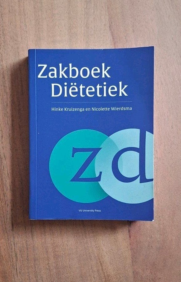 Hinke Kruizenga - Zakboek Diëtetiek, Hinke Kruizenga; Nicolette Wierdsma, Zo goed als nieuw, Beta, HBO