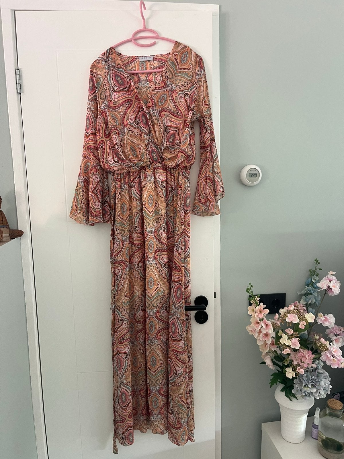 Loavies Ibiza Style Lange Jurk Maat S, Kleding | Dames, Jurken, Meerkleurig, Ophalen of Verzenden, Maat 36 (S), Gedragen