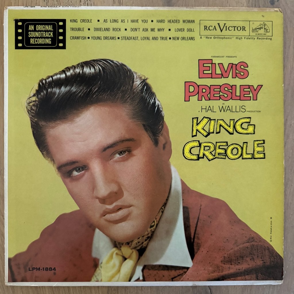 Elvis LP - King Creole - USA 1964, Cd's en Dvd's, Vinyl | Rock, Gebruikt, Ophalen of Verzenden, Rock-'n-Roll, 1960 - 1969