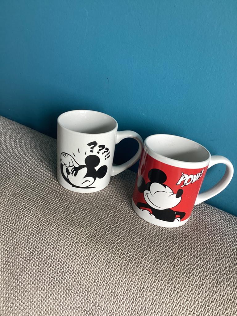 Mickey Mouse Beker, Verzamelen, Verzenden, Mickey Mouse, Zo goed als nieuw, Servies