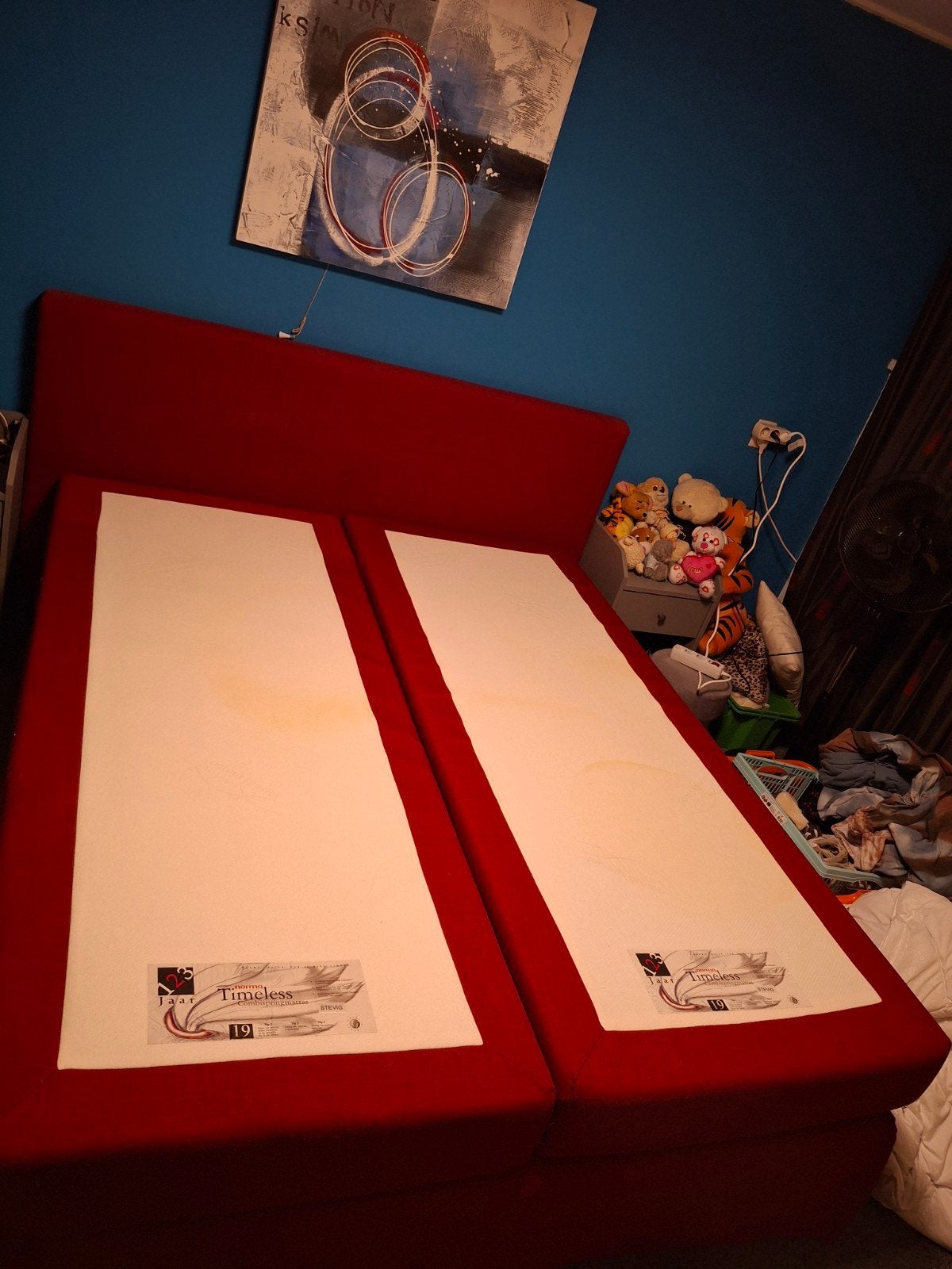 Norma Timeless Boxspring 1.60x2.00 - Gebruikt, Ophalen, Gebruikt, Tweepersoons, 200 cm