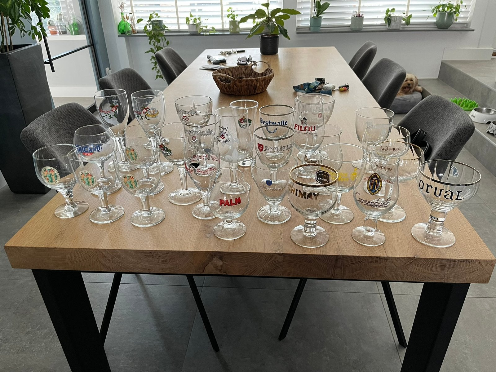Diverse bierglazen, Verzamelen, Glas en Borrelglaasjes, Zo goed als nieuw, Bierglas, Ophalen