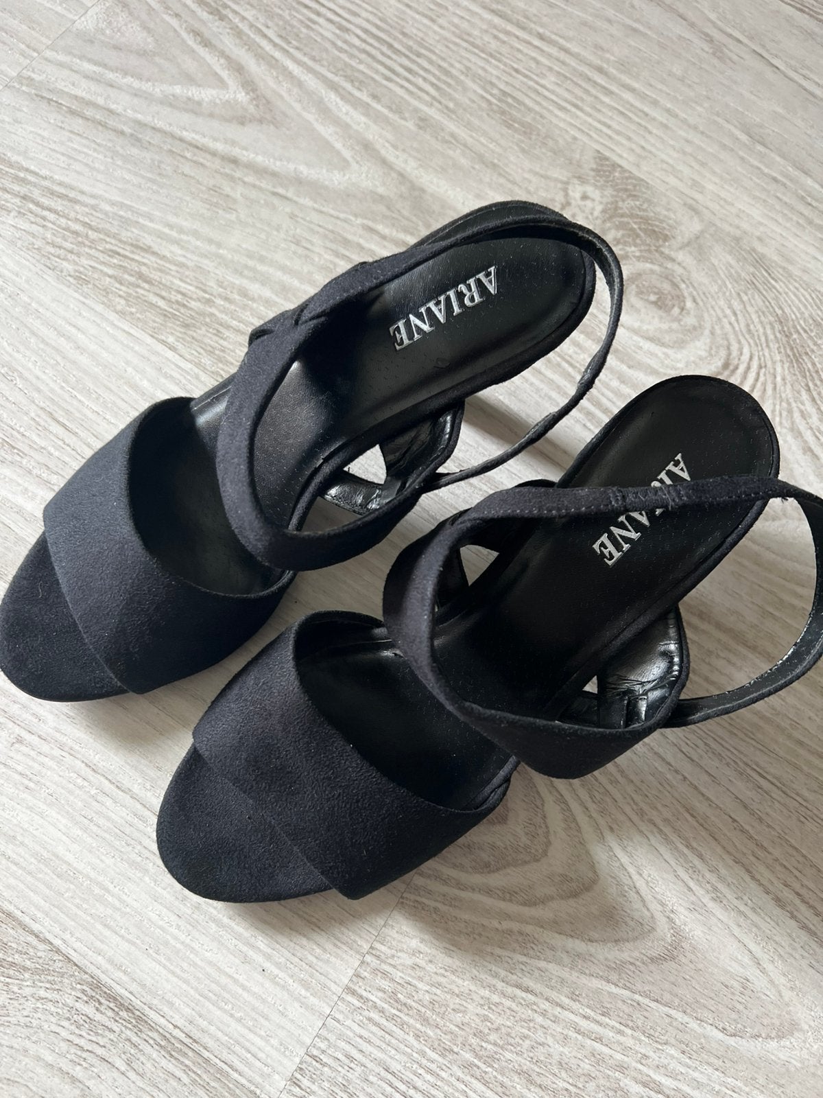 Sandalen, Zwart, Gedragen, Sandalen of Muiltjes, Ophalen of Verzenden