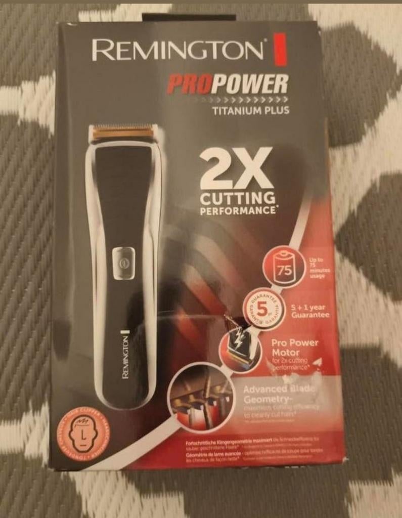 Remington Pro Power Titanium Plus Tondeuse, Ophalen, Nieuw, Scheren en Epileren