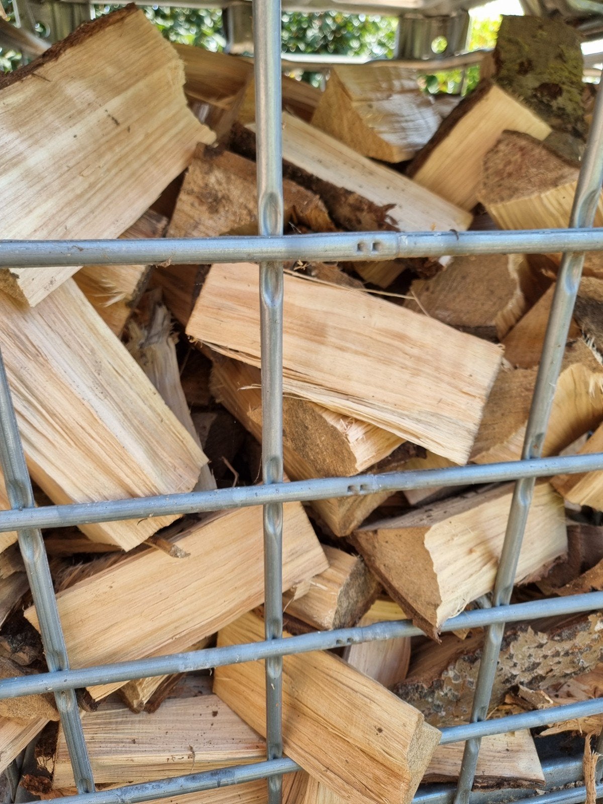 Te koop....Populieren hout.....half droog gekloofd, 6 m³ of meer, Verzenden, Overige houtsoorten, Blokken