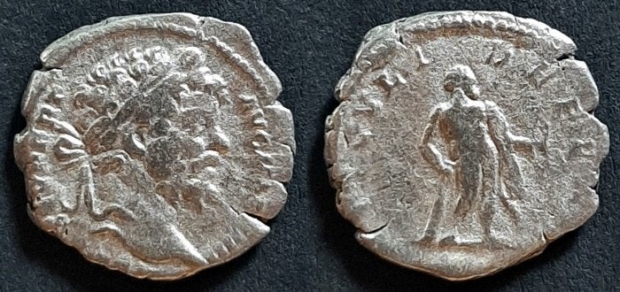 Denarius Septimius Severus 1754, Verzenden, Overige landen, Zilver