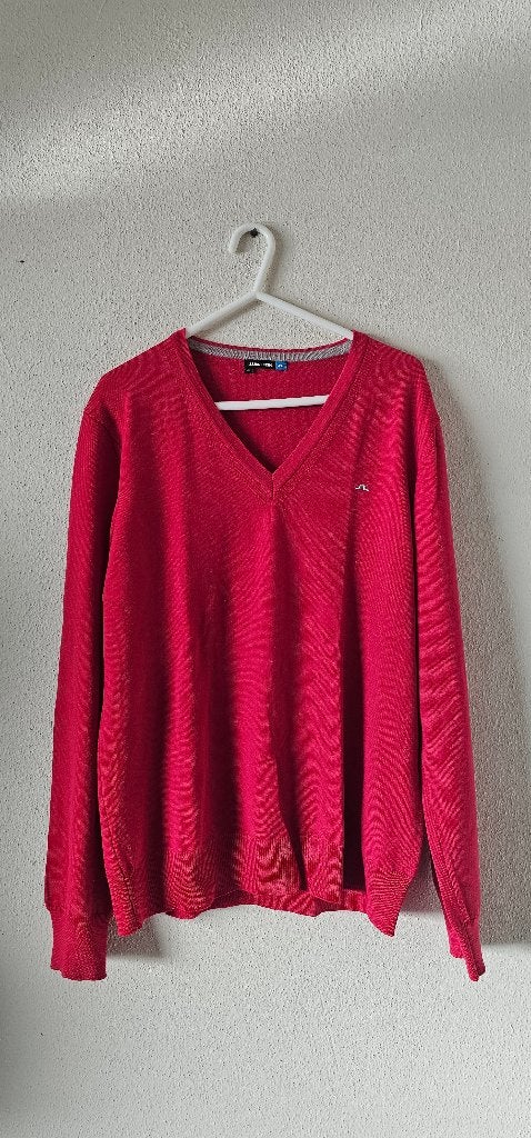 J.Lindeberg V-hals trui - XL - (8125), Maat 56/58 (XL), Ophalen of Verzenden, J.Lindeberg, Gedragen