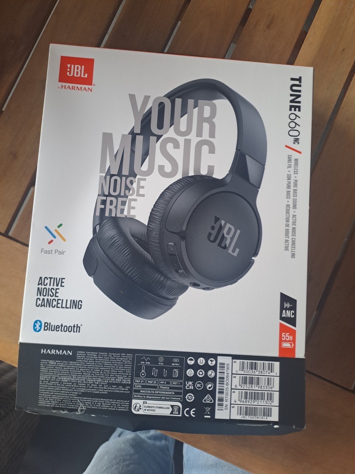 JBL Tune 660NC Draadloze koptelefoon met Noise Cancelling, Ophalen, JBL, Nieuw, On-ear