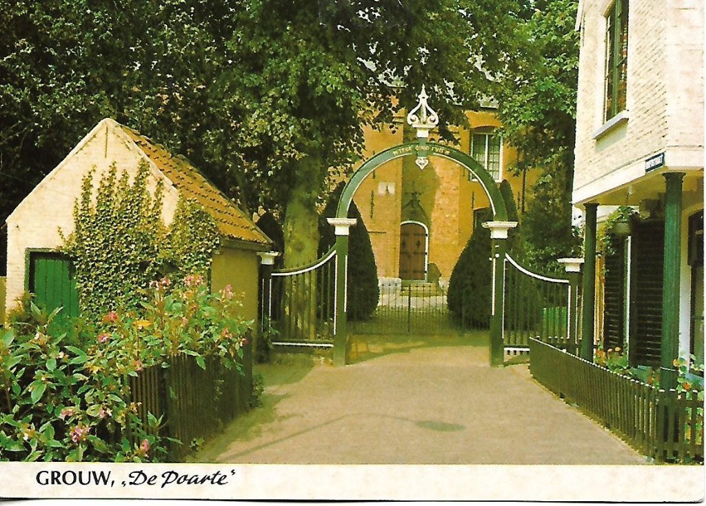 Grouw- -De Poarte., Ophalen of Verzenden, 1980 tot heden, Gelopen, Friesland