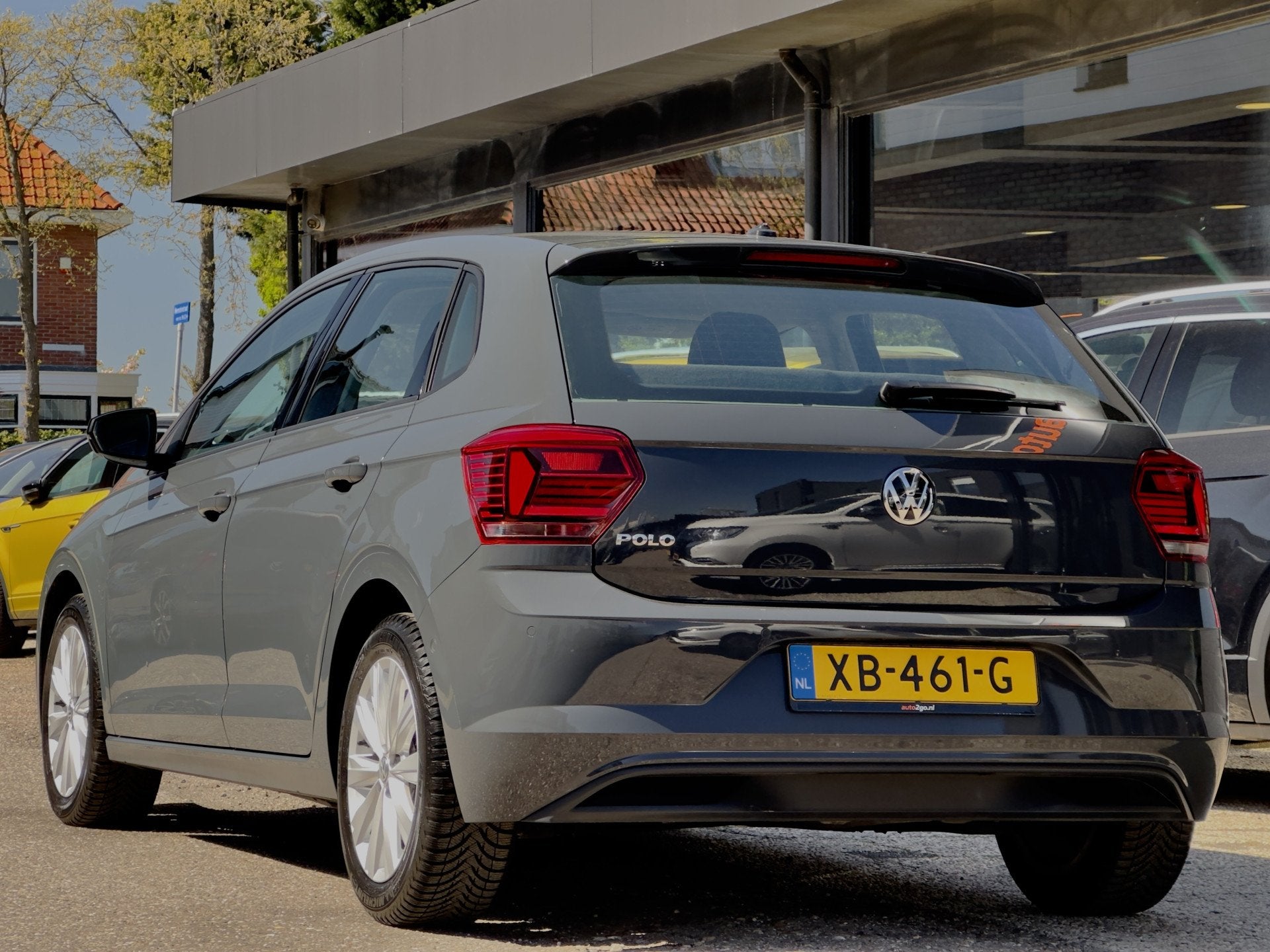 Volkswagen Polo 1.0 TSI AUT7 HIGHLINE APPLE-CARPLAY AIRCO LE, Auto's, Gebruikt, Euro 6, 49 €/maand, Origineel Nederlands
