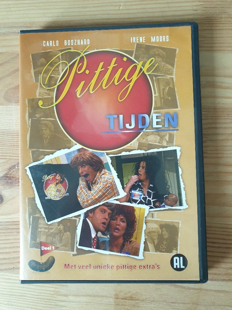 DVD - Pittige Tijden - Deel 1, Cd's en Dvd's, Alle leeftijden, Ophalen of Verzenden, Gebruikt, Komedie