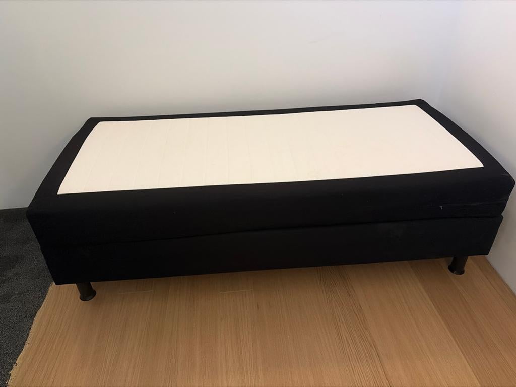 Pullman bed - Vandaag gratis ophalen, Ophalen, Gebruikt, Eenpersoons, Zwart