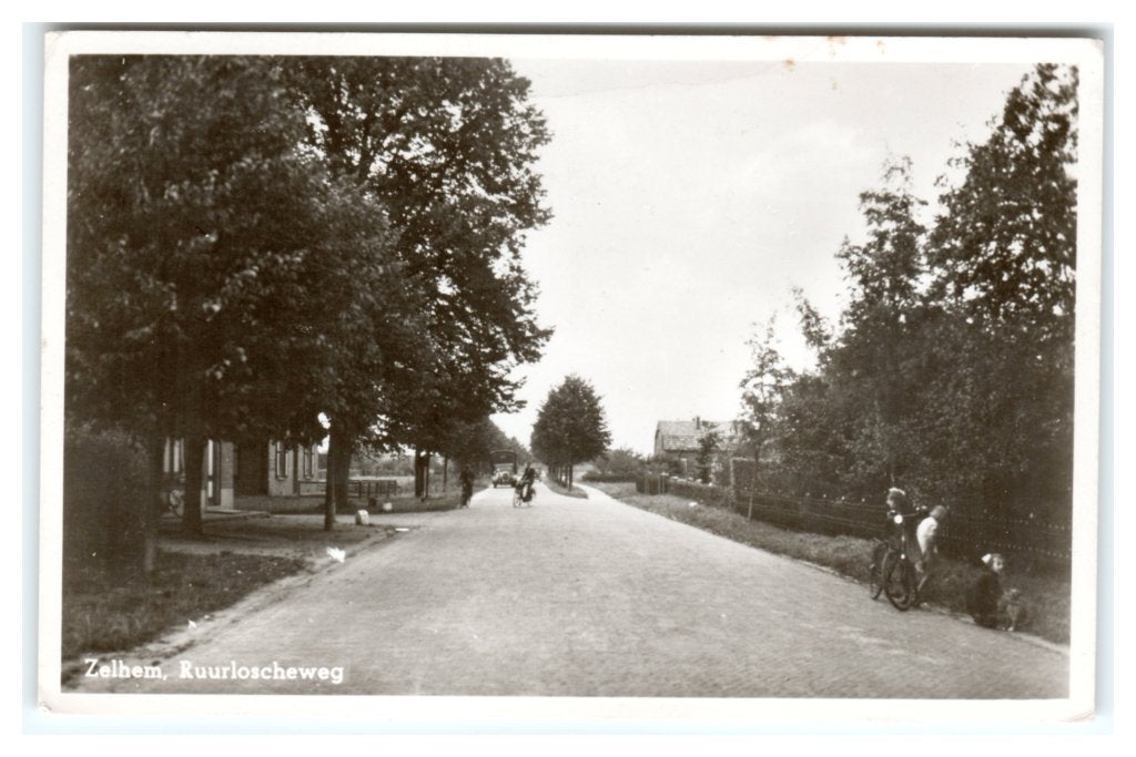 Zelhem, Ruurloscheweg, Ophalen of Verzenden, 1940 tot 1960, Gelopen, Gelderland