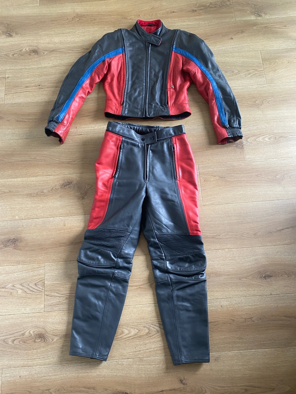 BMW dames leren combipak (jas en broek), Ophalen, Tweedehands, Dames, Combipak