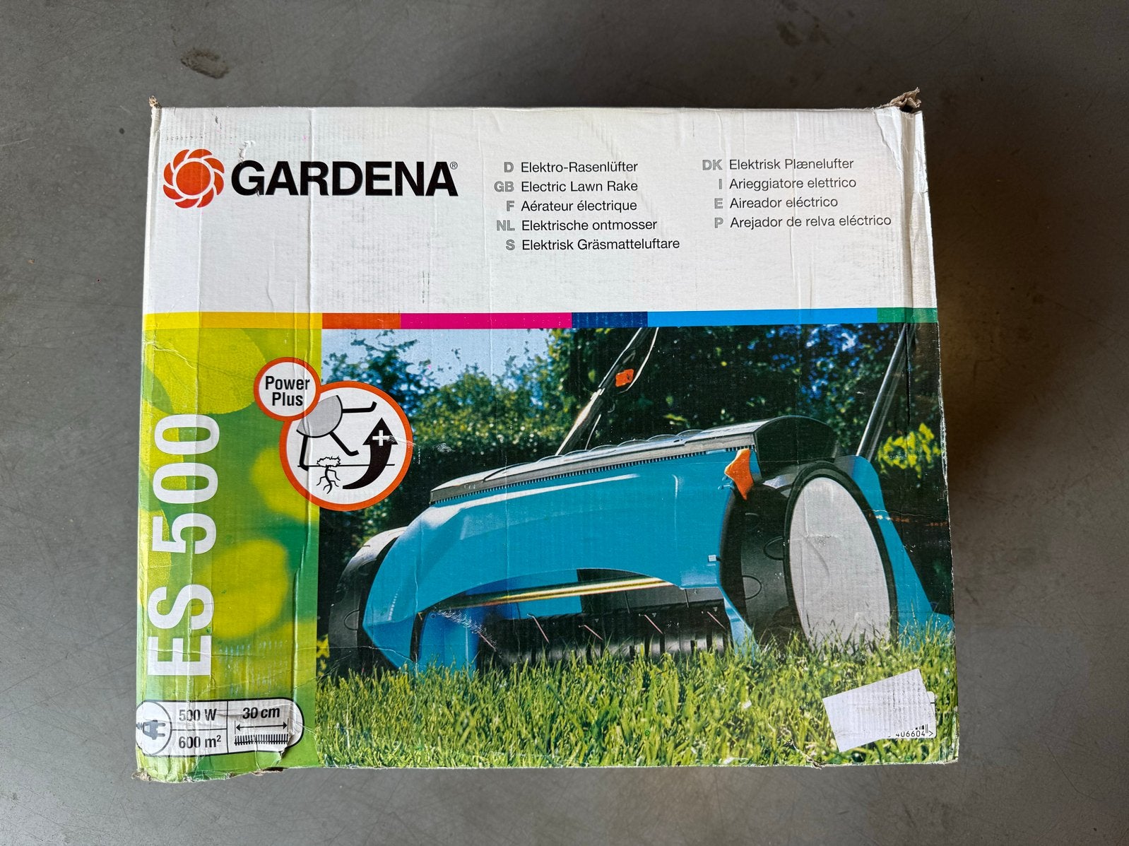 Gardena ES 500 Grasbeluchter Ontmosser nieuw, Tuin en Terras, Ophalen of Verzenden, Nieuw