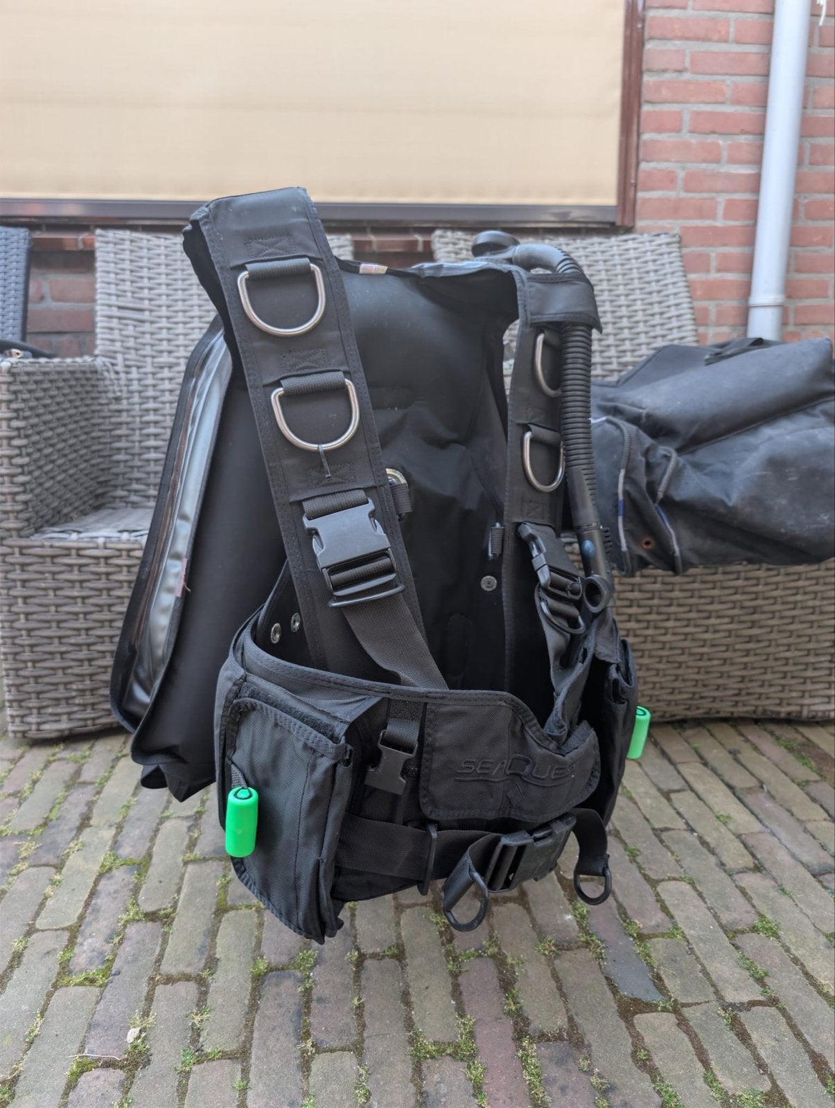 Semi wing trimvest (fles niet inbegrepen), Watersport en Boten, Ophalen, Gebruikt, Trimvest of Wing