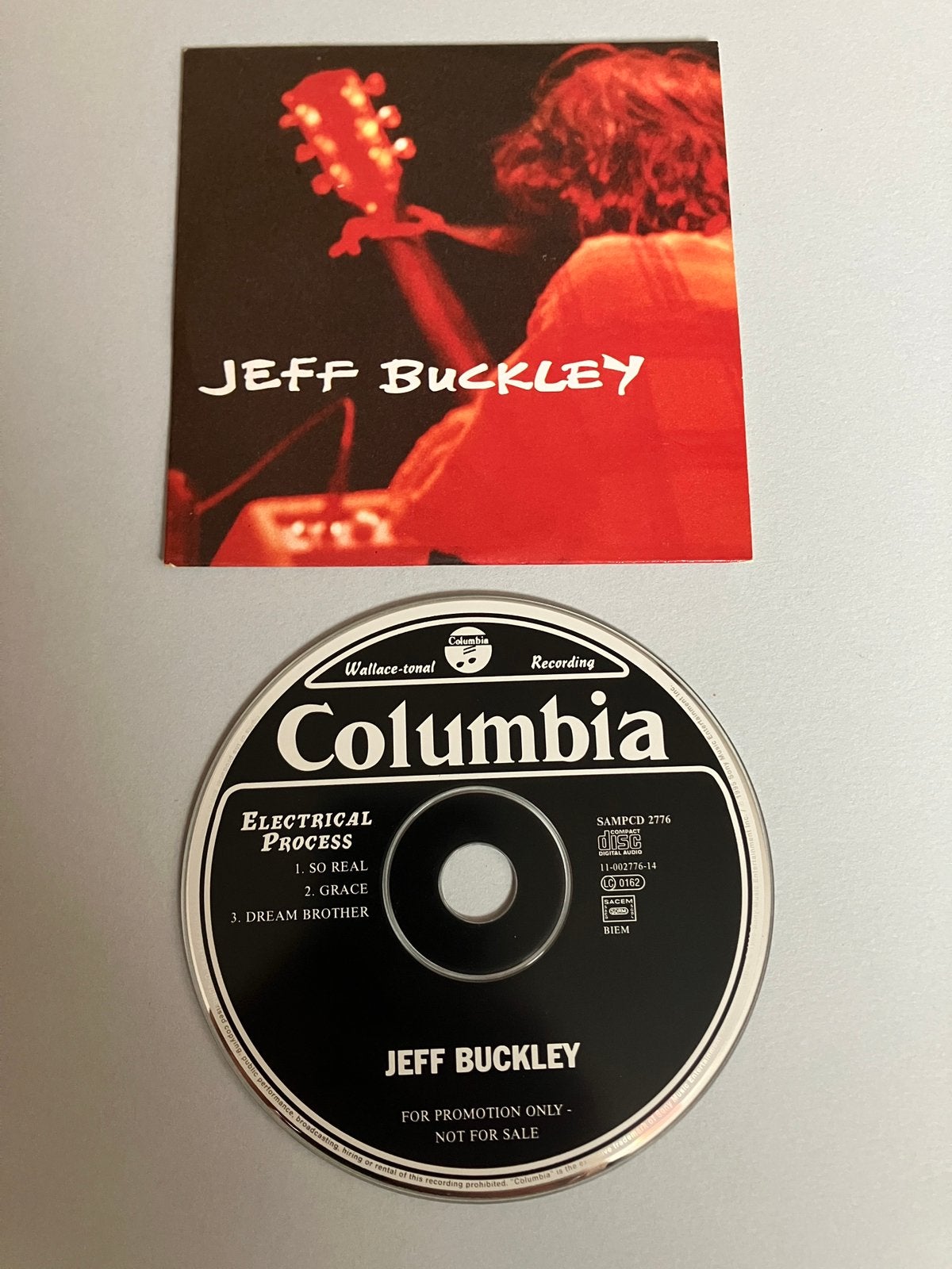 Jeff Buckley - So Real (Rare 1995 Dutch 3-track promo CD), Cd's en Dvd's, Ophalen of Verzenden, Zo goed als nieuw, Poprock