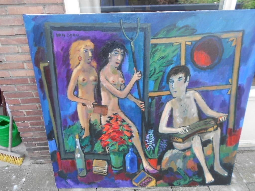 Theo van der Horst verkocht, Antiek en Kunst, Kunst | Schilderijen | Modern, Ophalen