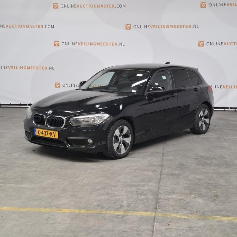 Personenauto, BMW, 1-serie, 116d, 2015, Auto's, Euro 6, 116 pk, Zwart, Bedrijf
