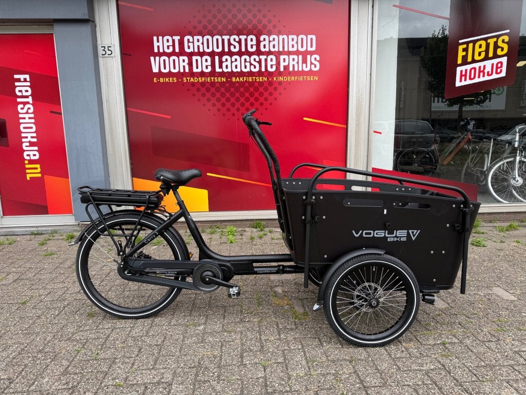 Fietshokje Beverwijk: Vogue Carry 3 E-bakfiets NIEUW!