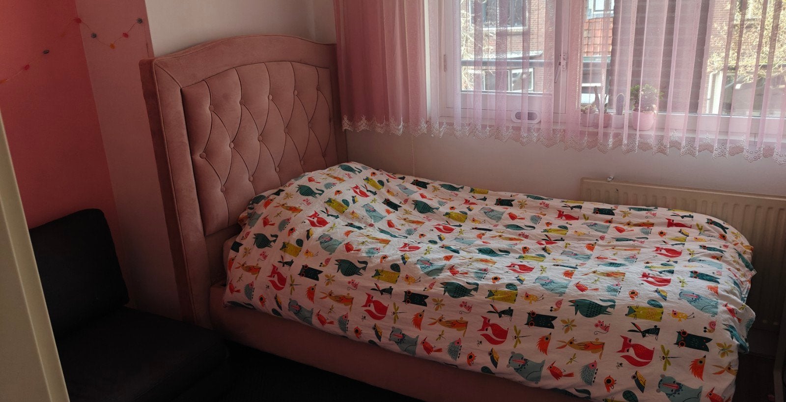 Eenpersoonsbed met opbergruimte - Yataş merk, Ophalen, 90 cm, Zo goed als nieuw, 200 cm