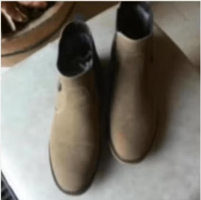 Heren laarsjes suede beige nieuw maat 44, Overige kleuren, Overige typen, Nieuw, Ophalen of Verzenden